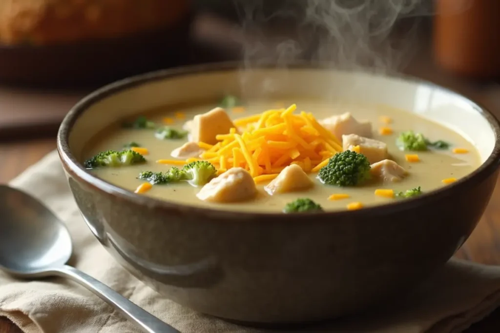 Chicken Broccoli Cheddar Soup A Comforting, Nutritious Delight