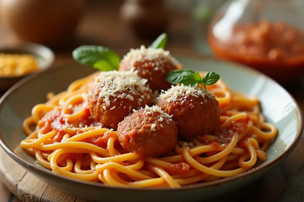 SpaghettiOs and Meatballs