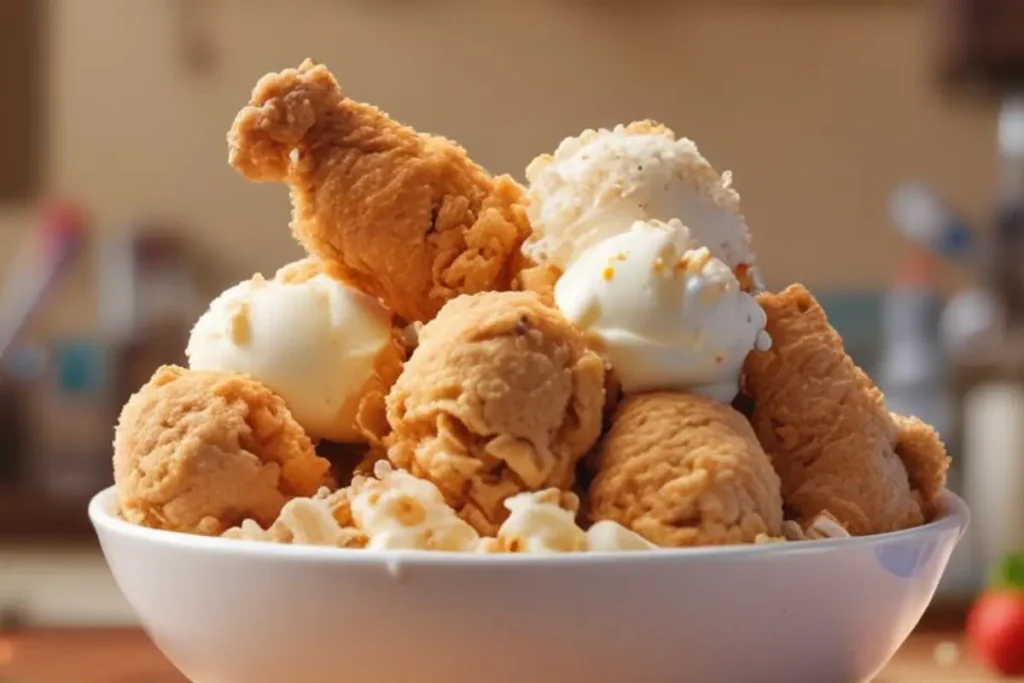 The Ultimate Guide to Fried Chicken Ice Cream A Viral Dessert Worth Trying