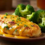 Broccoli Cheddar Chicken Recipe - Easy Cracker Barrel Copycat