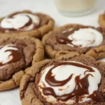 Chocolate Marshmallow Swirl Cookies Recipe